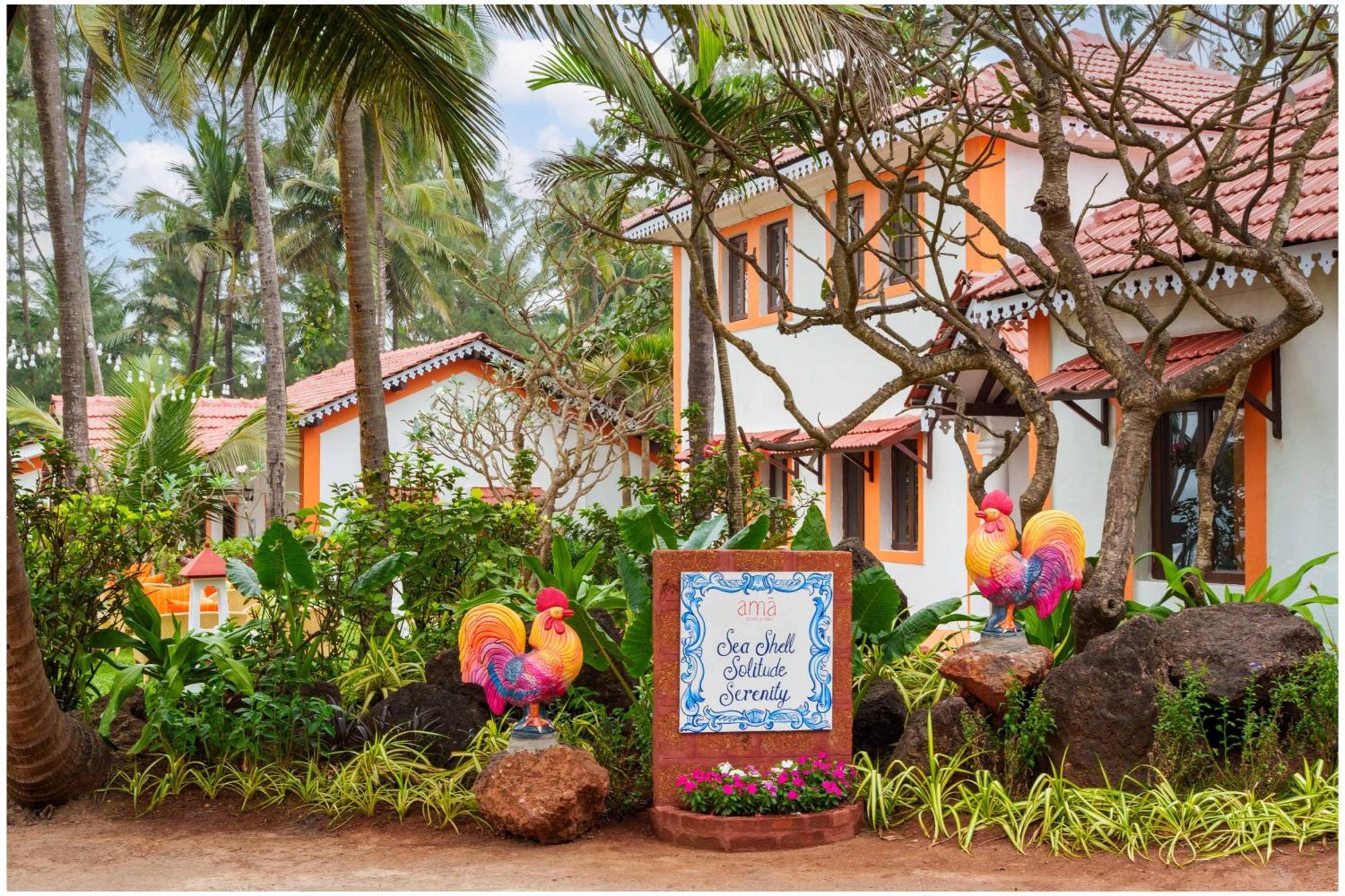 Amã Stays & Trails Aguada Shell Villa , Goa Candolim Ngoại thất bức ảnh